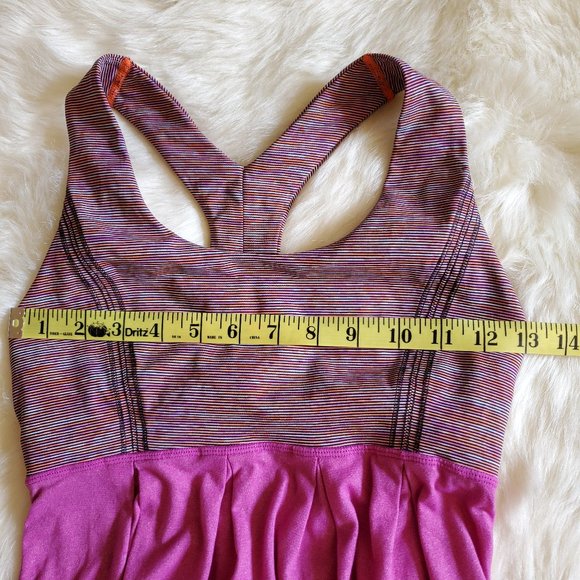 Lululemon Power Dance Striped Tank Top Size 4 EUC - Picture 14 of 16
